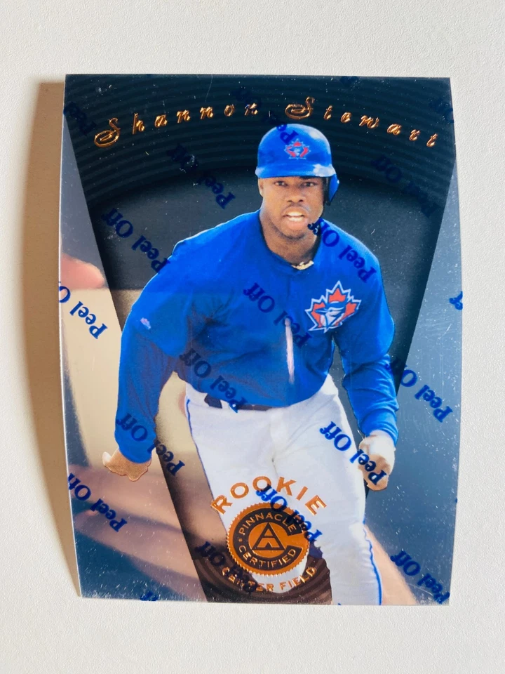 1997 PINNACLE #135 SHANNON STEWART ROOKIE NM-MT MLB BASEBALL CARD - Image 1 of 1