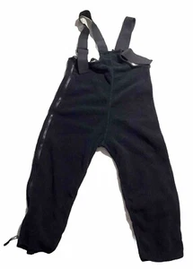 Army Overalls Small Short/Regular Black Fleece Cold Weather - Picture 1 of 2