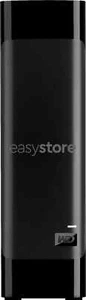 WD - easystore 8TB External USB 3.0 Hard Drive - Black WDBAMA0080HBK-NESN (VG) - Afbeelding 1 van 4