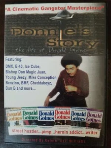 Donnie's Story - the Life of Donald Goines DVD NEAR MINT disc - Picture 1 of 3