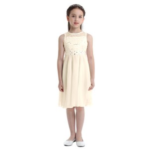Las mejores ofertas en Vestidos Concurso talla 6 Color Beige para Niñas |  eBay