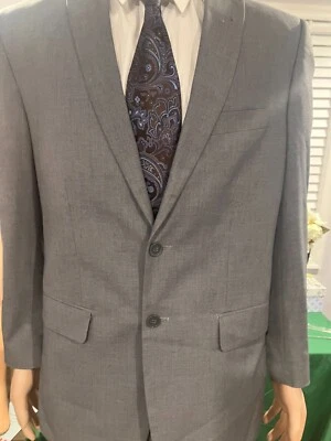 Ferrecci Uomo Super 150's Italian 38R Gray 2pc Suit - Image 1 of 4