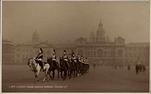 Londres Inglaterra ~ 1930 Caballos Guardias Desfile Desfile Militar Militar Guardias Militares - Imagen 1 de 2