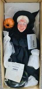 Silvestri böse Hexenpuppe von Faith Wick 1986 Halloween Vintage Neu im Karton - Bild 1 von 10