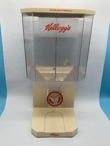 Rare Vintage 1986 Kellogg Company Cereal Dispenser Store Display Model #2005 - Picture 1 of 10