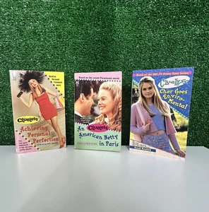 Lot of 3 CLUELESS PB Books CHER by H. B. Gilmour Randi Reisfeld Vintage Movie TV - Picture 1 of 19