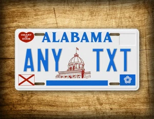Custom 1976-1981 Alabama License Plate AL Replica Personalized Text - Picture 1 of 6