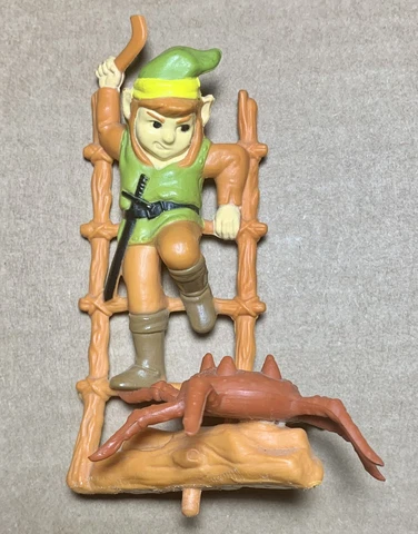Vintage 1988 Nintendo Legend of Zelda Link Boomerangs A Gohma Trophy Figure Only Cover