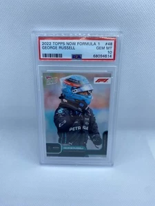 George Russell 2022 Topps Now F1 #48 Helmet Image Formula 1 PSA 10 Mercedes AMG - Picture 1 of 2