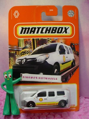 Matchbox Renault Kangoo 2022 #30/100☆ blanco; carcasa☆metal☆1/64 Foto 1 de 2