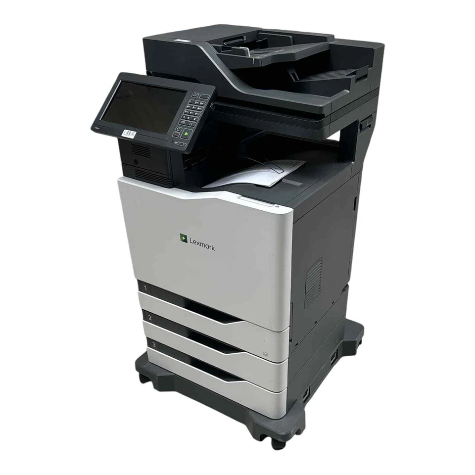 Lexmark CX825dte 141.000 Seiten 3x 550 Blatt farbiger Multifunktionsdrucker - Bild 1 von 1