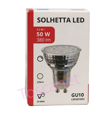 Ikea Solhetta LED Bulb GU10 380 lm, Dimmable, 305.301.21. NEW - Image 1 of 3