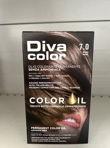 3 CONFEZIONI Di Tinta PER CAPELLI SENZA AMMONIACA A LUNGA SHAMPOO COLORATO 7,0 - Foto 1 di 2