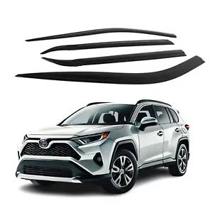 Se adapta a Toyota RAV4 2019-2021 Acrílico Ventana Visera Sol Lluvia Deflector Protector - Imagen 1 de 9