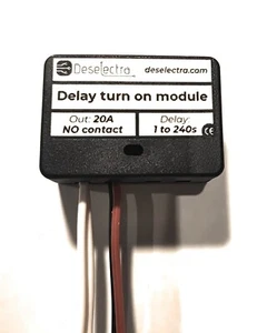 Zeitschalter Zeitrelais Einschaltverzögerung 1 - 240 sec 12V 20A Zeitverzögerung - Bild 1 von 10