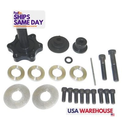 Moroso 63881, Kit Black Steel Drive Mandrel Kits - Oil Vac. Pumps - Sbc Performa - Image 1 of 4