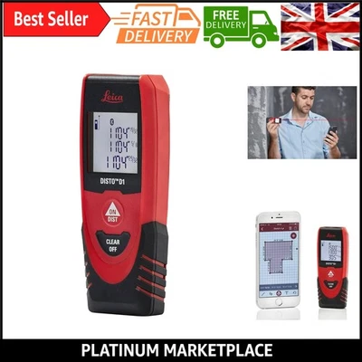 Laser Distance Meter Bluetooth - Accurate 40m Range, App Integration,  Dust &... - Image 1 of 4
