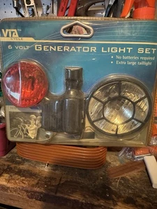 VTA Cycle 6 Volt Generator Light Set Model 1610 Bike Bicycle - Picture 1 of 2