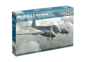 ITALERI 074 MAQUETTE AVION MESSERSCHMITT ME410A-1 CALABRONI 1/72 - Foto 1 di 1