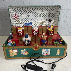 Vintage 1994 Mr Christmas Santa’s Music Animated Toy Chest Box 35 Songs READ - Picture 1 of 12