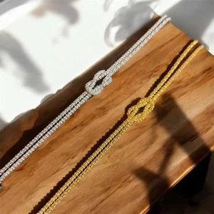 Bracciale nodo in argento 935 - Foto 1 di 2