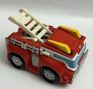 Hasbro Playskool TRANSFORMERS robot di salvataggio HEATWAVE camion dei pompieri veicolo robot - Foto 1 di 9