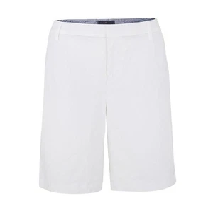 TOMMY HILFIGER Ladies Shorts Cotton Chino Summer Women Pockets Holiday WHITE 599 - Picture 1 of 12