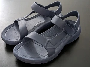 Teva Hurricane Sandalen blau Gummi Synthetik Riemchen Schuhe Herren 8 Damen 10 - Bild 1 von 9