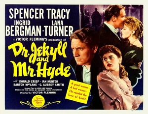 DR JEKYLL & MR HYDE SPENCER TRACY INGRID BERGMAN LANA TURNER 11x14 HS Print 1941 - Picture 1 of 1