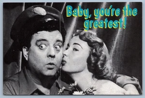 Jackie Gleason Audrey Meadows Postkarte der Flitterwochen - Bild 1 von 2