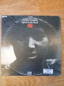 RARE WL PROMO R&B ARETHA FRANKLIN/SPIRIT IN THE DARK /1970/ EX/VG LP RECORD - Picture 1 of 2