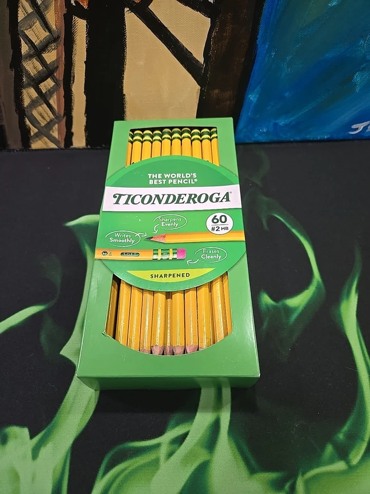 Ticonderoga #2 HB карандаши 60 штук упаковка # 13060 - новый - Изображение 1 из 1