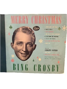 1945 Bing Crosby MERRY CHRISTMAS Album 78 RPM Set Of 5 Decca Records Gift - Picture 1 of 12