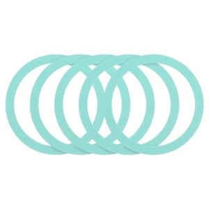 5Pcs Magnetic Sticker Ring, Universal Magnetic Adapter Ring, Cyan - Zdjęcie 1 z 8