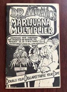 Dr. Atomic's Marijuana Multiplier Dope 1974 high times hashish cannabis drug art - Picture 1 of 5