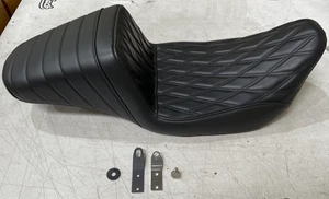 OS&D Advanblack Black "Promonkey" Extended Reach Seat for '09-'23 Harley Touring - Foto 1 di 5