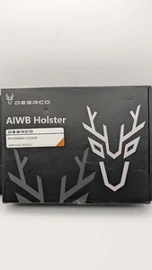 Deerco AIWB & IWB Glock 19 Holster, Appendix Concealed Carry Holster for G19 - Picture 1 of 2