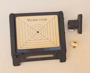 Vintage Super Velbon Titler mit Box und Aufsätzen - Bild 1 von 6