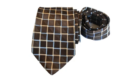 MICHAEL KORS CORBATA HOMBRE MARRÓN/GEOMÉTRICA ANCHO: 3.50" LARGO: 59" Foto 1 de 3