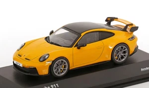 SOLIDO 1:43 DIE CAST AUTO PORSCHE 911 992 GT3 COUPE 2023 GIALLO ART S4312504 - Foto 1 di 3