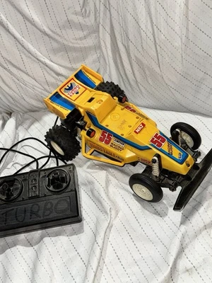 Vintage 80’s WIRED NIPCO YELLOW RC CAR/remote  - Image 1 of 4