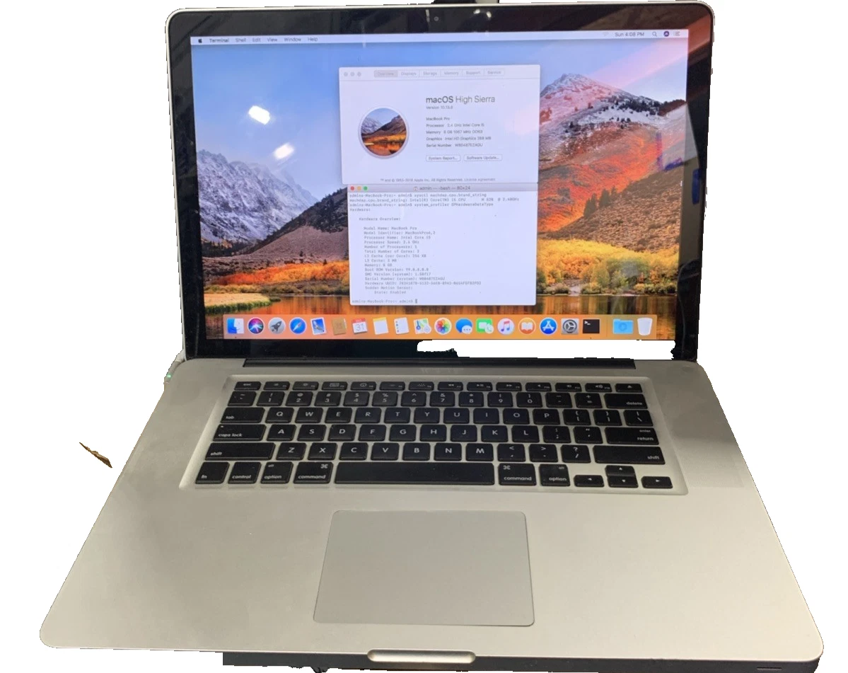 2010 Apple MacBook Pro Intel Core i7 2nd Gen. Laptops for sale | eBay