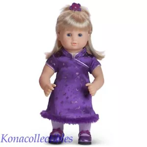 American Girl Bitty Twins Pretty Plum Dress New! No Shoes - Picture 1 of 1