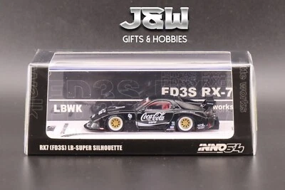 Inno64 LBWK Mazda RX7 FD3S LB-Super Silhouette Coca Cola 1/64 - Image 1 of 4