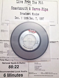 RADIOSHOW: LIVE AUS DER GRUBE 12/1/97 SMASHMOUTH IM KONZERT 1 CD SELTEN - Bild 1 von 2