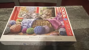 Eurographics 1000 pc Puzzle Knittin Kittens....SEALED/NEW - Picture 1 of 6