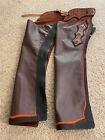 used leather western chaps