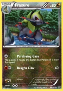 Pokemon - Fraxure - 68/101 - Reverse Holo - Plasma Blast - NM/M - Picture 1 of 2