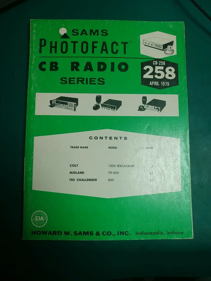 Sams Photofact CB-258 - Image 1 of 1