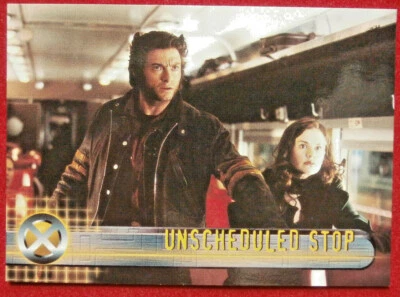 X-MEN THE MOVIE - Card #45 - Unscheduled Stop - Topps 2000 - Image 1 of 2